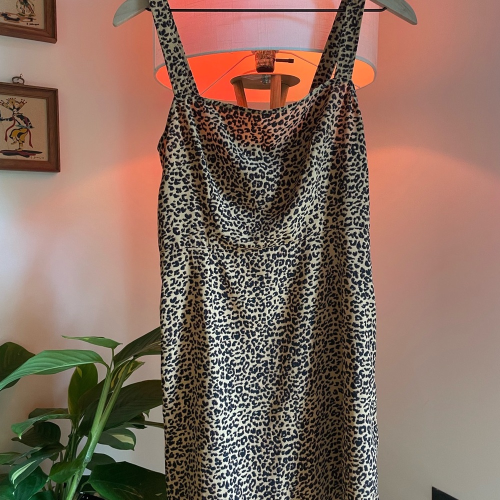 NWT - BP Nordstrom Leopard Print mini Dress